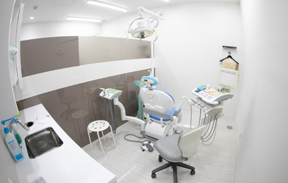 衛生士治療用の個室